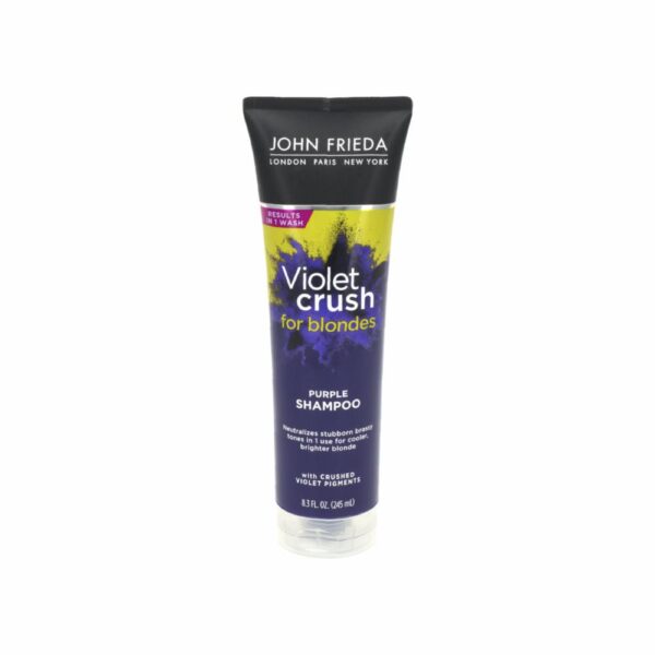 Shampoo Capilar Violet Crush Para Rubios JOHN FRIEDA 245 Ml