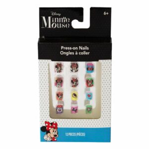 Uñas Postizas Para Niña Minnie Mouse TOWNLEY GIRL X 12 Uds
