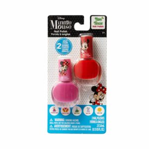 Esmalte De Uñas Mickey Mouse & Minnie Mouse MINNIE MOUSE Pack X2 X 3,80 Ml