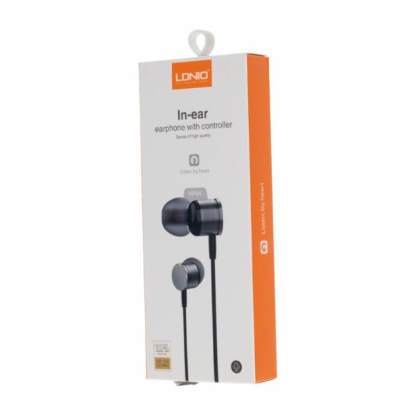 Audífonos In Ear Earphone HP04 LDNIO Con Cable - Imagen 3
