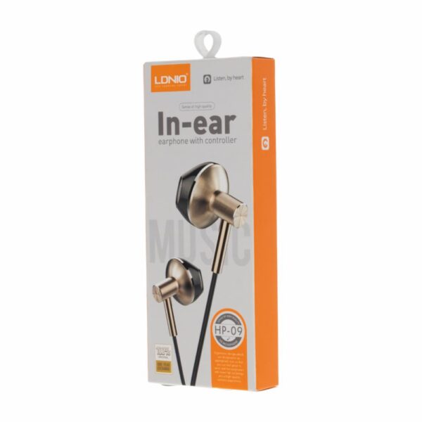 Audífonos IN Ear HP09 LDNIO Con Cable - Imagen 3