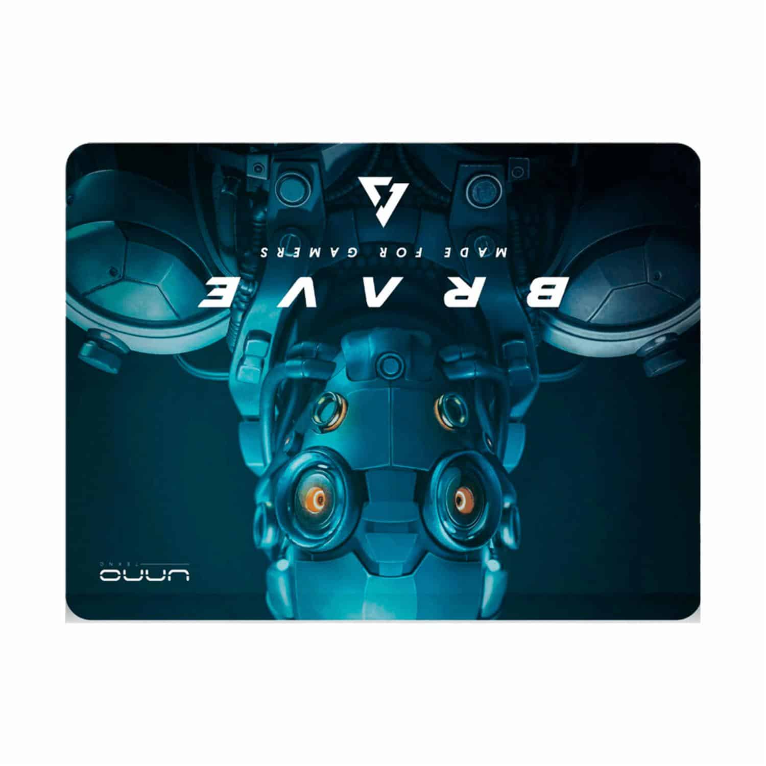 Mouse Pad Gamer Brave UNNO TEKNO 27 X 32 Cm - Imagen 3