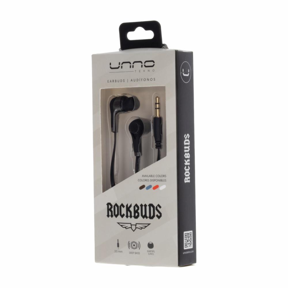 Audífonos Rockbuds HS7003 3.5 Mm UNNO TEKNO Con Cable - Imagen 4