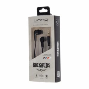 Audífonos Rockbuds HS7003 3.5 Mm UNNO TEKNO Con Cable
