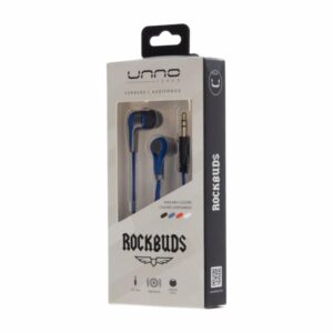 Audífonos Rockbuds HS7003 3.5 Mm UNNO TEKNO Con Cable