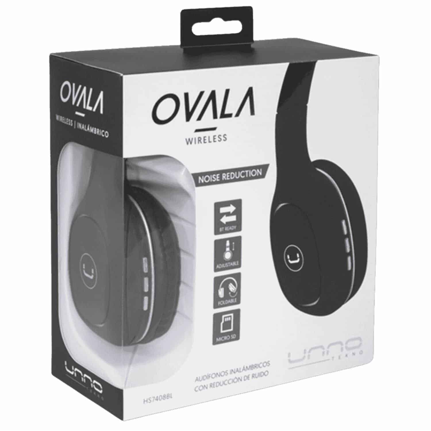 Audífonos Ovala Premium HS7408GY UNNO TEKNO Wireless - Imagen 3