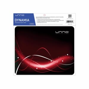 Mouse Pad Dynamia Rojo MP6031RD UNNO TEKNO 21,6 x 17,8 Cm