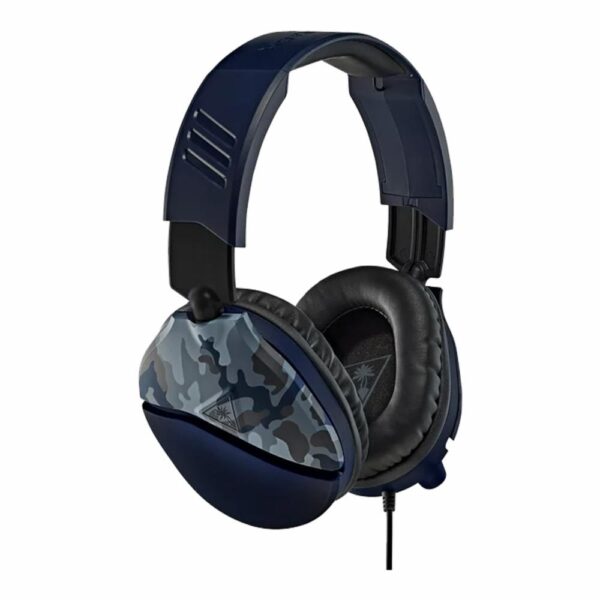 Audífonos Para Consolas Diseño Camo Azul TURTLE BEACH Con Cable - Imagen 5