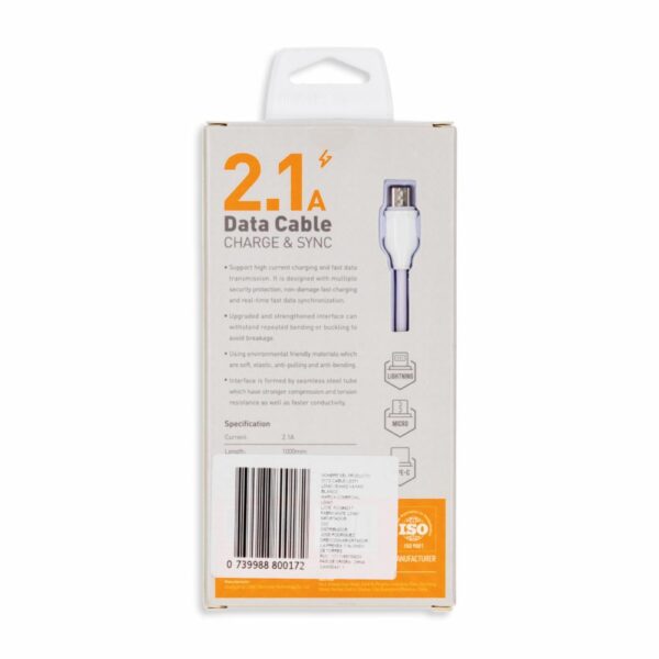 Cable De Carga Rápida USB 2.1 A LDNIO 1 M - Imagen 2