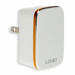 Cargador Rápido De Pared 1 USB-A + 1 Cable USB-C LDNIO 18 W