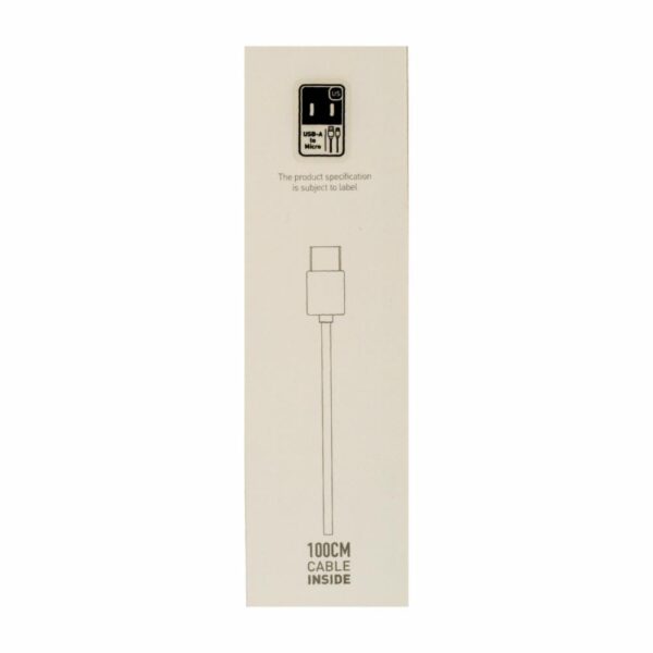 Cargador Rápido De Pared 1 USB-A + 1 Cable USB-C LDNIO 18 W - Imagen 6