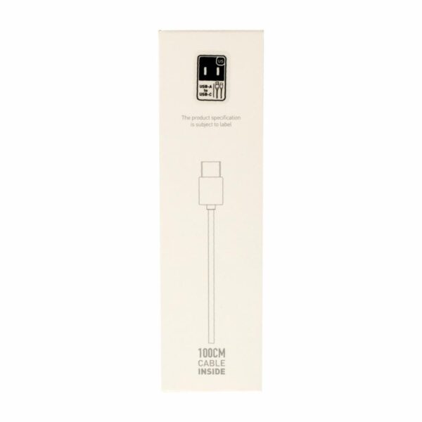 Cargador Rápido De Pared 1 USB-A + 1 Cable USB-C LDNIO 18 W - Imagen 6
