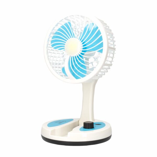 Ventilador Recargable Con Luz 28 Cm GCY.KB KC5811 - Imagen 2