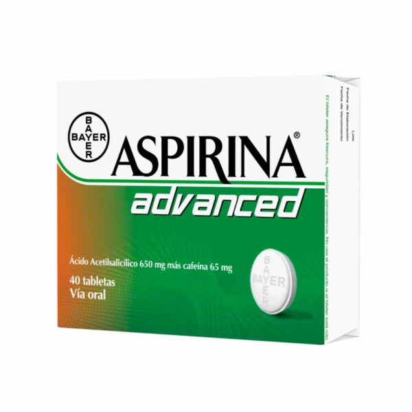 Alivio Del Dolor Advanced ASPIRINA X 40 Uds - Imagen 3
