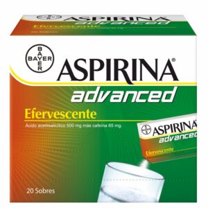 Alivio Del Dolor Advanced Efervescente ASPIRINA X 20 Uds