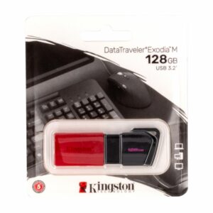 Flash Memory USB3.2 GEN 1 EXODIA KINGSTON 128 Gb