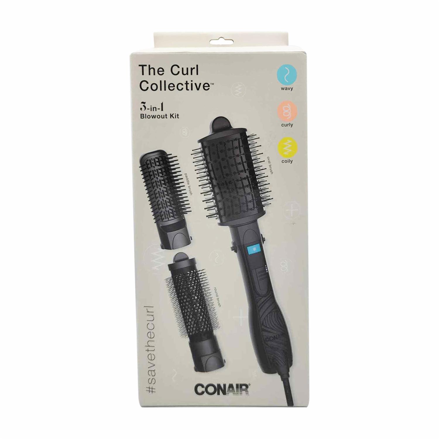 Cepillo Para Cabello Eléctrico Con Secador CONAIR NPTCCB01 Megamaxi
