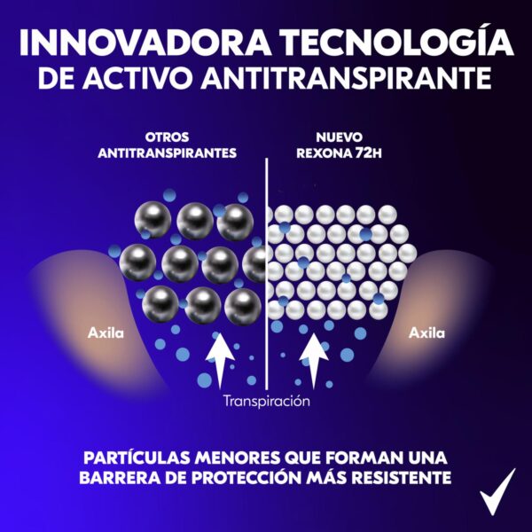 Desodorante En Aerosol Para Caballero V8 Nueva Fórmula REXONA 3 X 150 Ml - Imagen 3