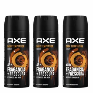 Desodorante En Aerosol Antitranspirante Dark Tempt AXE 3 X 150 Ml