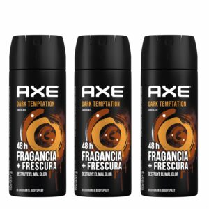 Desodorante En Aerosol Antitranspirante Dark Tempt AXE 3 X 150 Ml