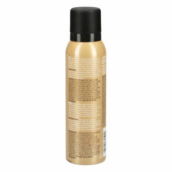 Bronceador Maquillaje Corporal Airbrush Legs Spray Medium Glow SALLY HANSEN 124,7 G - Imagen 2