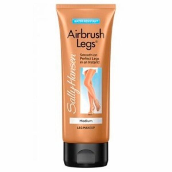 Bronceador Maquillaje Corporal Airbrush Legs Crema Medium SALLY HANSEN 118 Ml