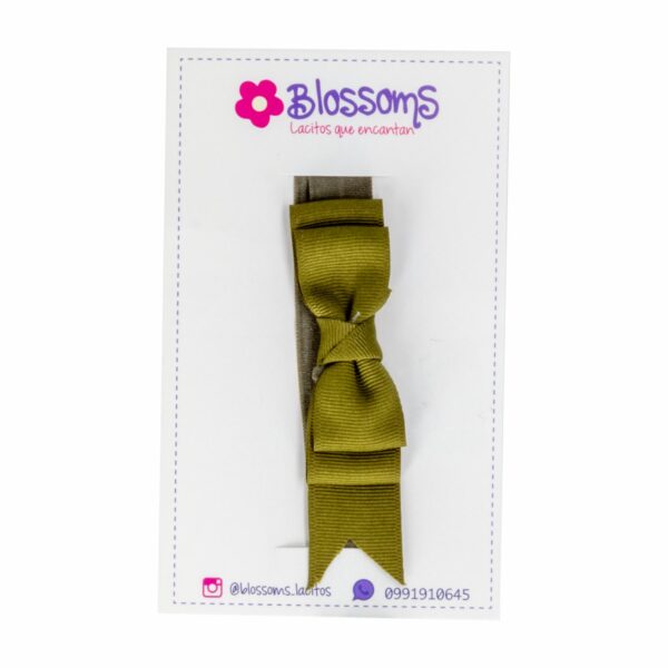 Cintillo Con Lazo Flat Longitud Perfecta Y Ajuste Ideal BLOSSOMS Unidad
