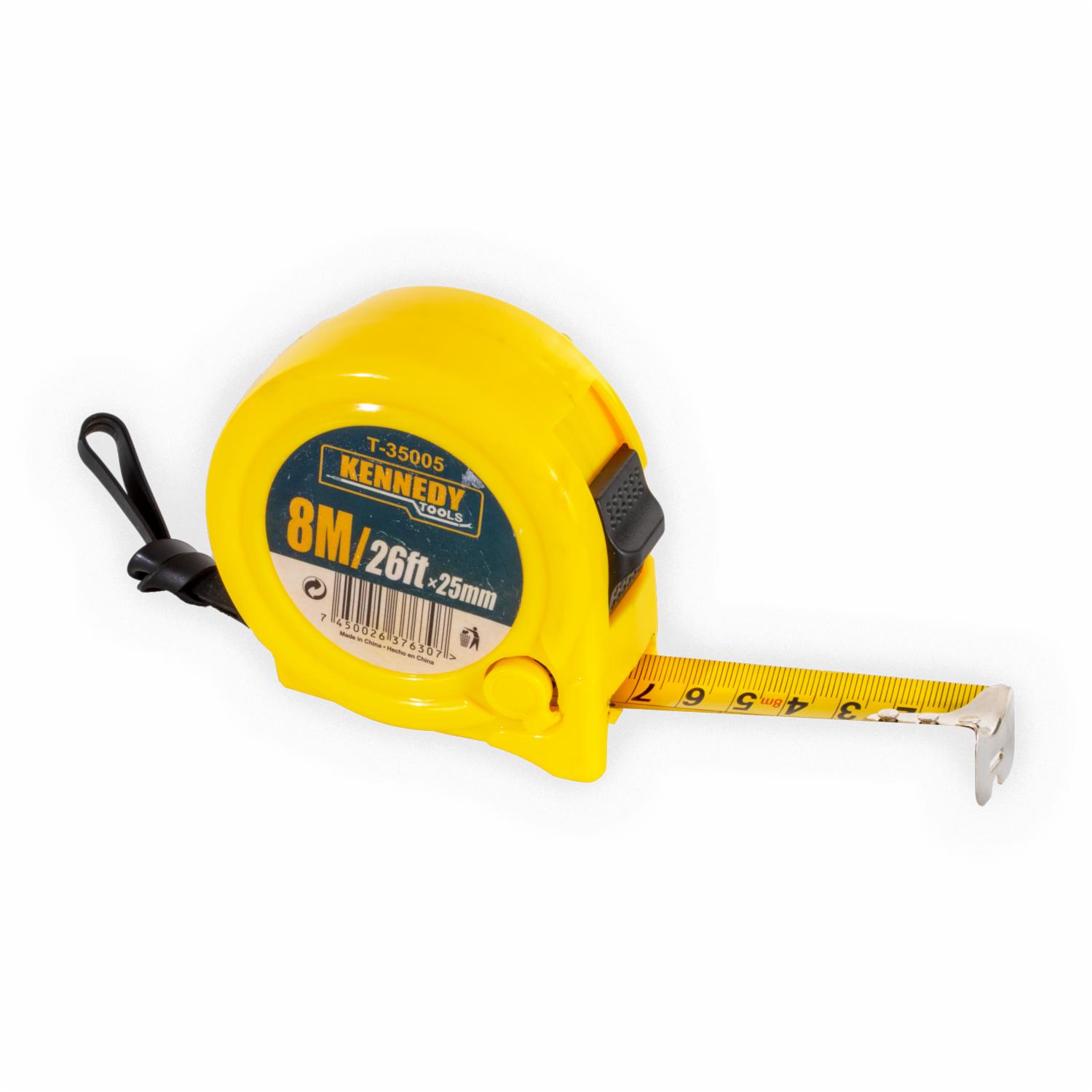 Cinta Métrica KENNEDY TOOLS 8M/26Ft*25Mm - Imagen 3
