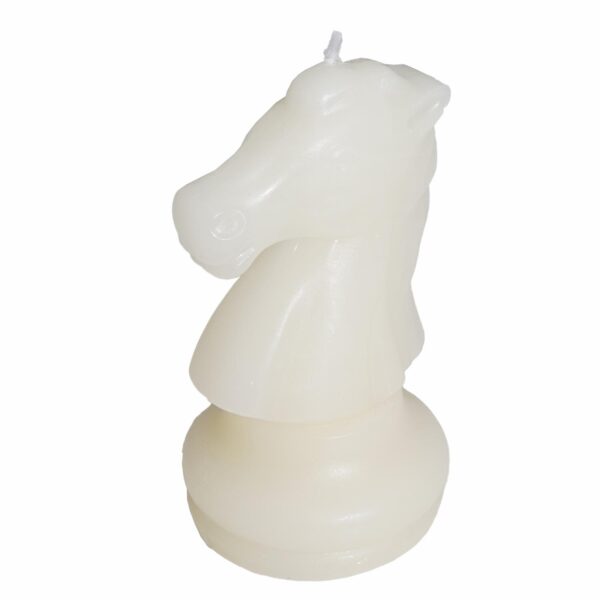 Vela Decorativa Diseño Caballo Blanco CONCEPT II Unidad - Imagen 2