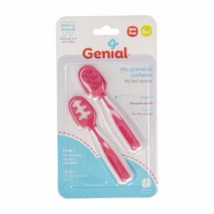 Cuchara Entrenadoras Con Agarre Fácil X 2 GENIAL 6 M +