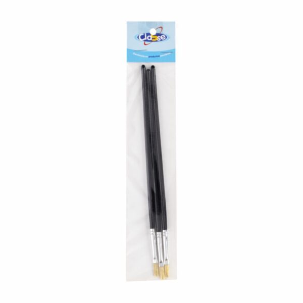 Pincel Plano N2 CLASSE X 3 Uds