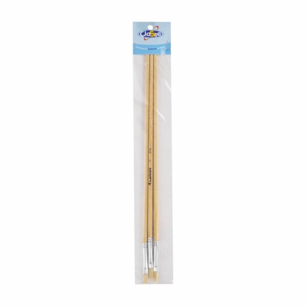 Pincel Plano N3 CLASSE X 3 Uds