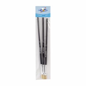 Pincel Plano N4 CLASSE X 3 Uds