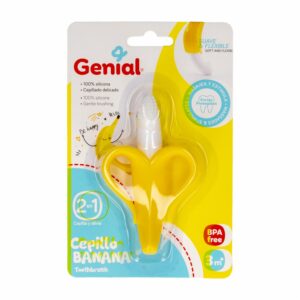 Cepillo De Dientes De Silicona GENIAL 3 M +