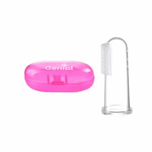 Cepillo De Dientes De Dedo de Silicona GENIAL 3 M +