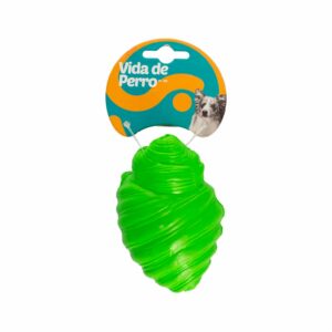 Juguete Para Mascota Forma De Concha Con Dispositivo Para Alimentos VIDA DE PERRO 13 X 8.5 Cm