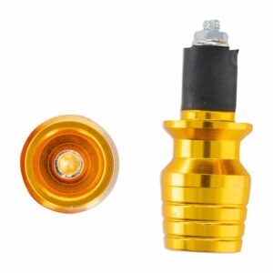 Extensión De Manubrio De Moto Color Dorado TAEKO Set X 2 Uds