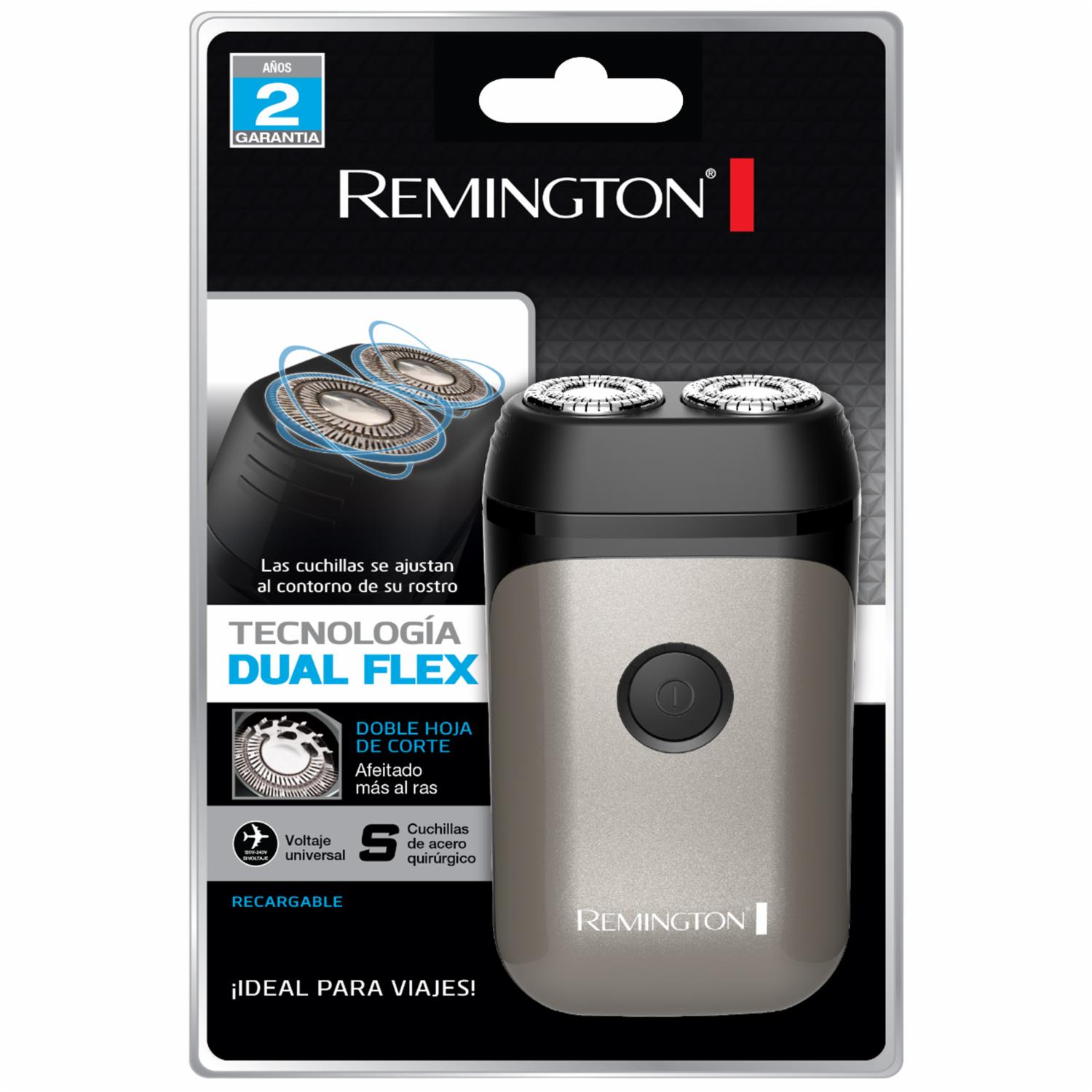 Máquina De Afeitar Dual Flex Con Diseño Ligero Y Compacto REMINGTON Recargable