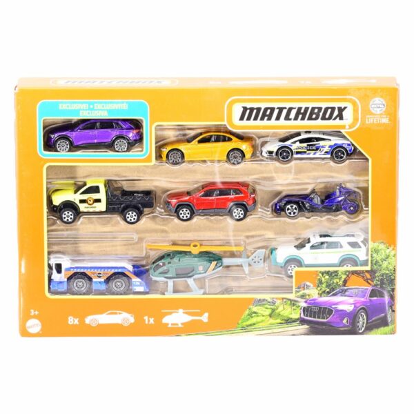 Match Box 9 Pack MATTEL Surtido