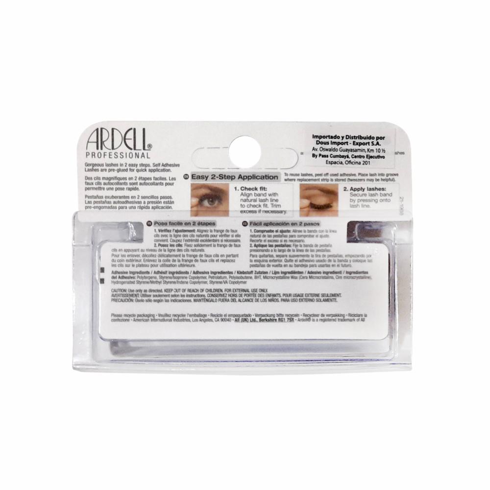 Pestañas Postizas De Banda Self-Adhesive Demi Wispies Black ARDELL 1 Par - Imagen 2