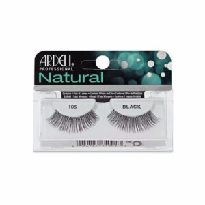 Pestañas Postizas De Banda Natural 105 Black ARDELL 1 Par
