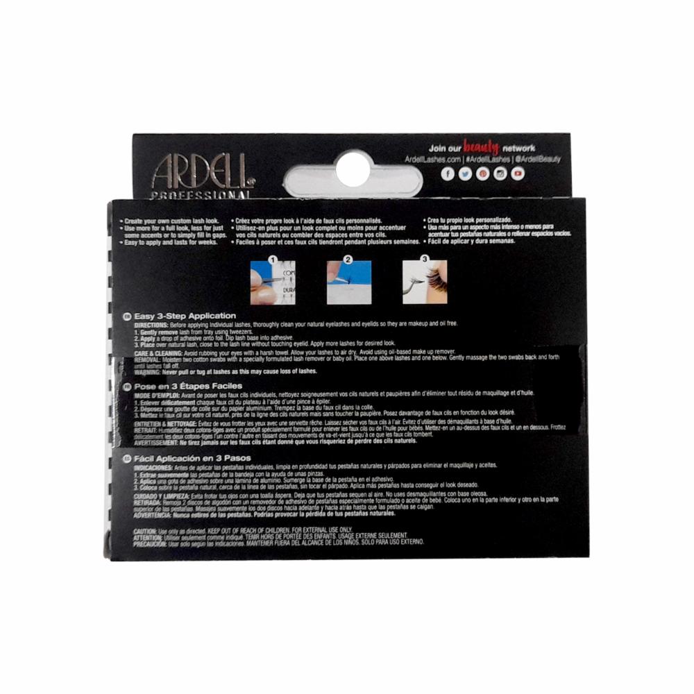 Pestañas Postizas Individuales Short Black ARDELL 1 Kit - Imagen 2