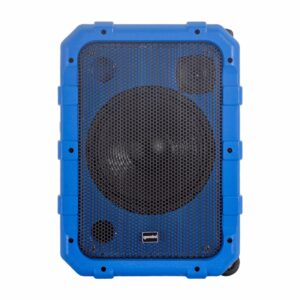 Parlante Portátil Ruedas MPA-2400BLU GEMINIS Azul