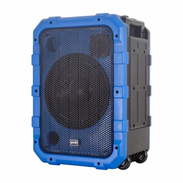 Parlante Portátil Ruedas MPA-2400BLU GEMINIS Azul - Imagen 4