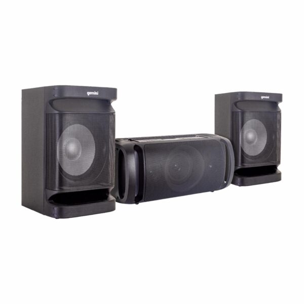 Parlante Sistema Estéreo Party Light GEMINIS Bluetooth - Imagen 3