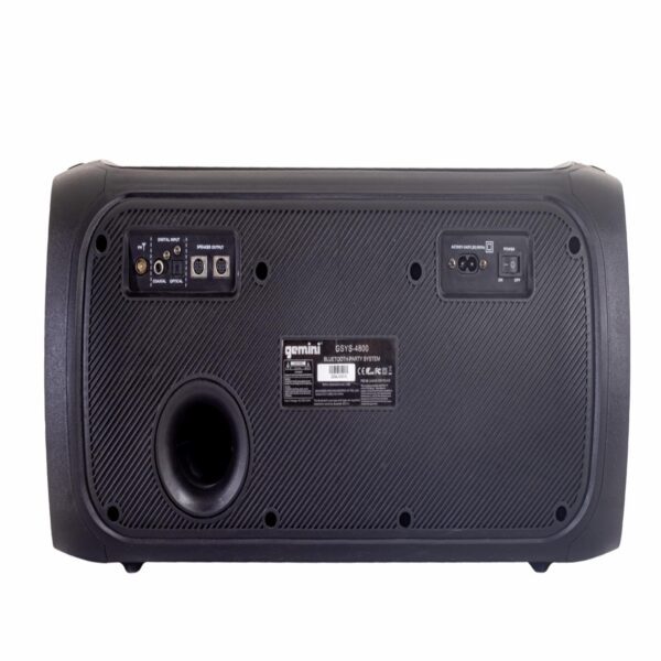 Parlante Sistema Estéreo Party Light GEMINIS Bluetooth - Imagen 7