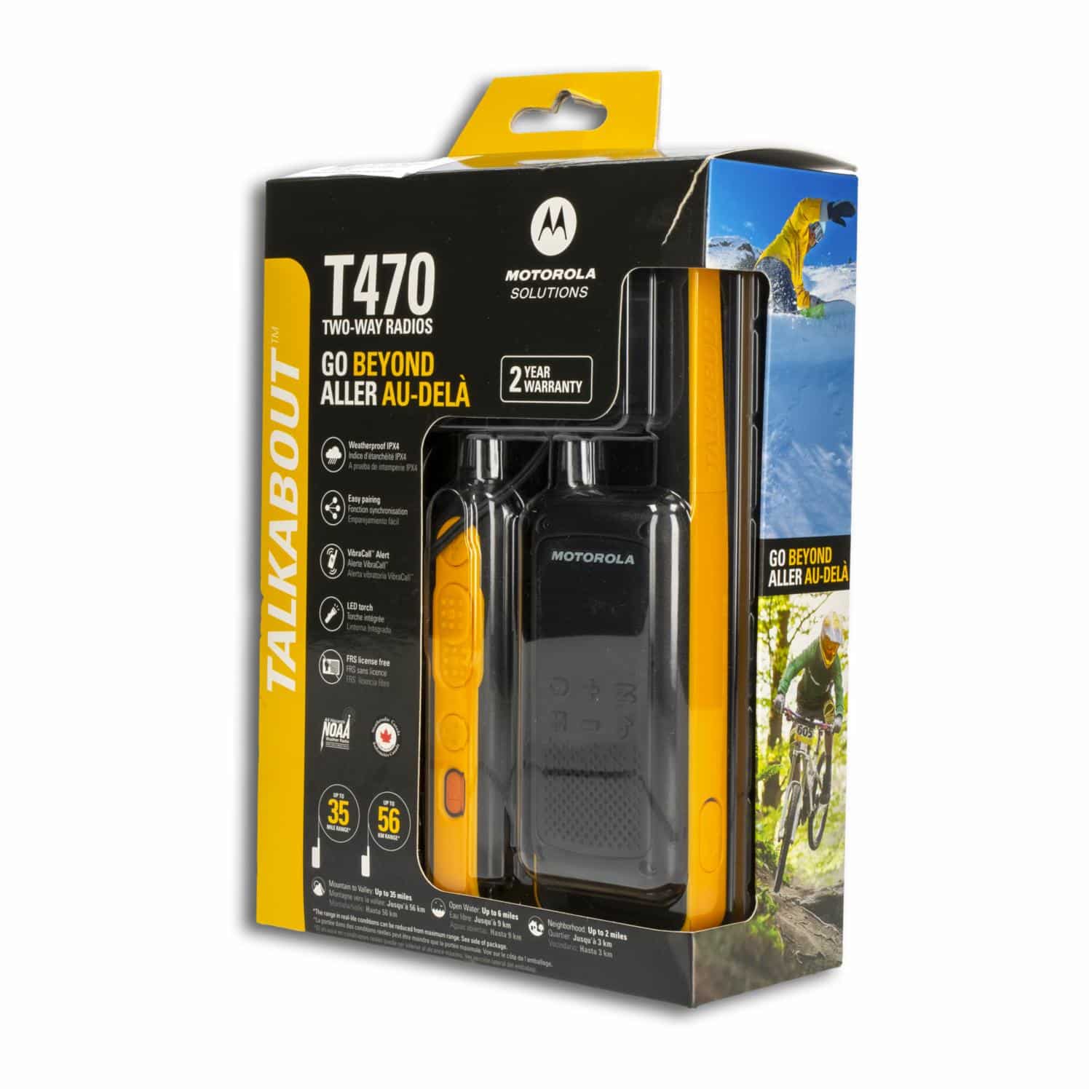 Radio Talkabout T470 MOTOROLA X 2 Uds - Imagen 3