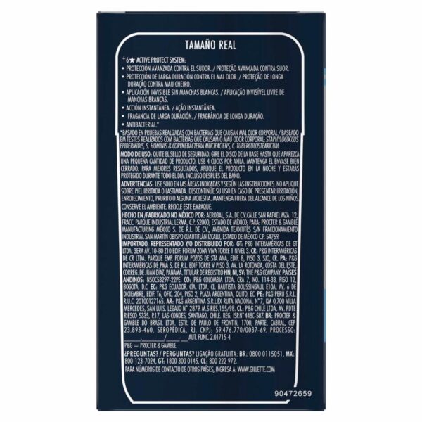 Gel Antitranspirante Specialized Pro Cool Wave GILLETTE 45 G - Imagen 2