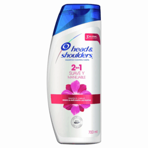 Shampoo 2 En 1 Suave Y Manejable HEAD & SHOULDERS 700 Ml