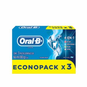 Crema Dental Complete 4En1 ORAL B 3 X 66 Ml